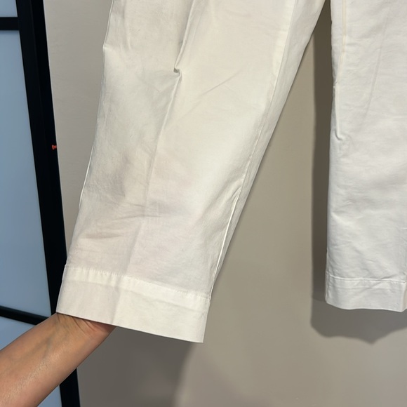 White cropped summer pants - Picture 2 of 7